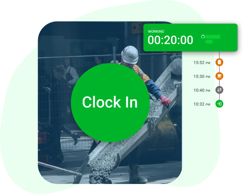 Construction crew managing shifts with ShiftFlow
