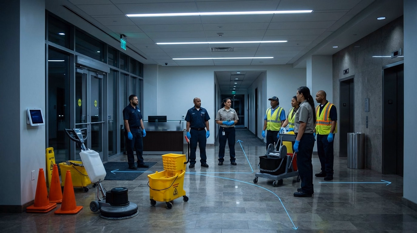 Why GPS Time Tracking Fails for Cleaning Crews