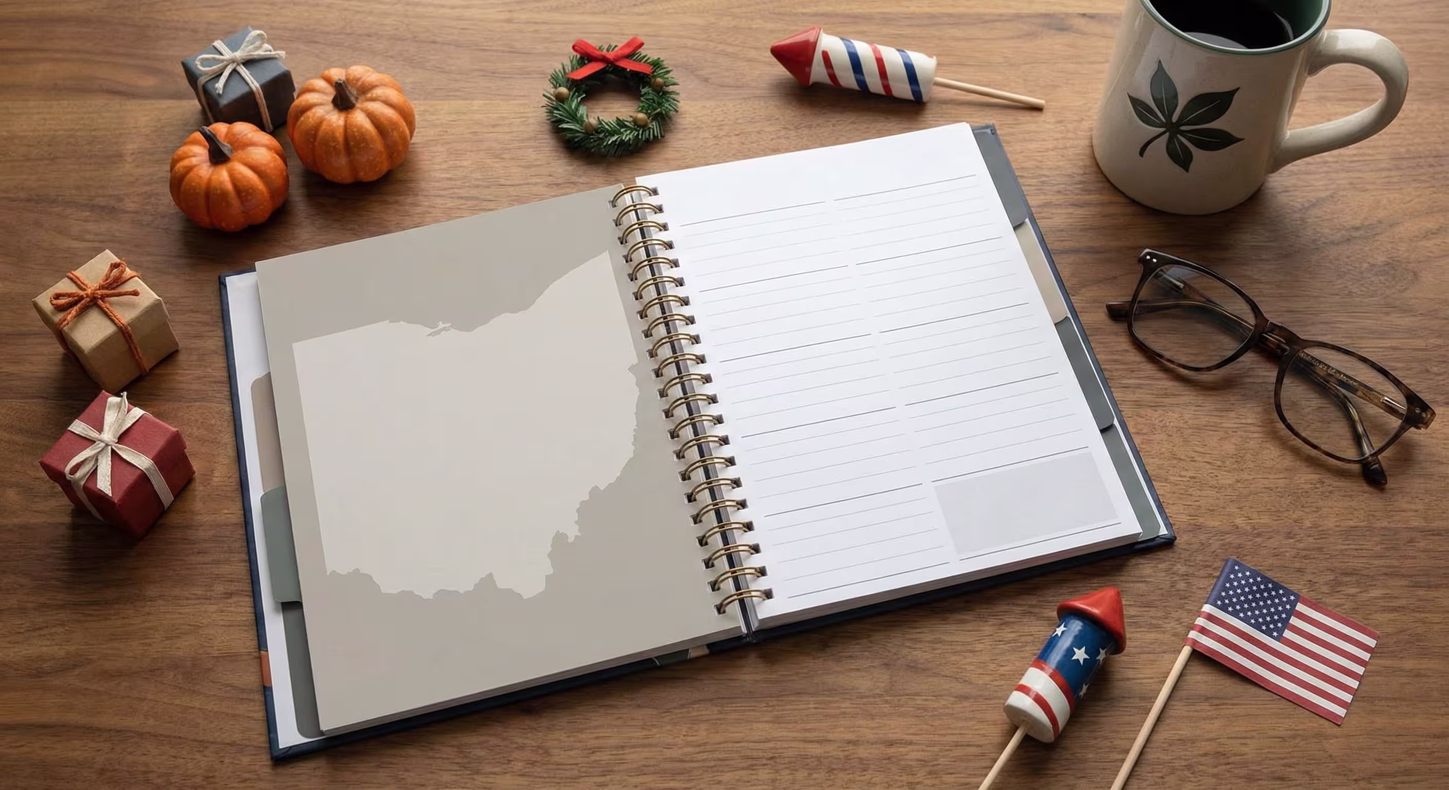 Ohio holidays 2026: full list of federal holidays plus Rosa Parks Day on December 1. See dates, office closures, and Election Day voting time requirements.