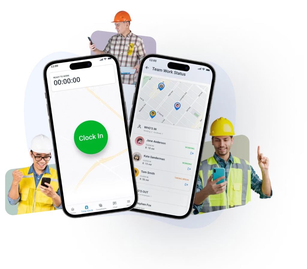 Electrician using ShiftFlow