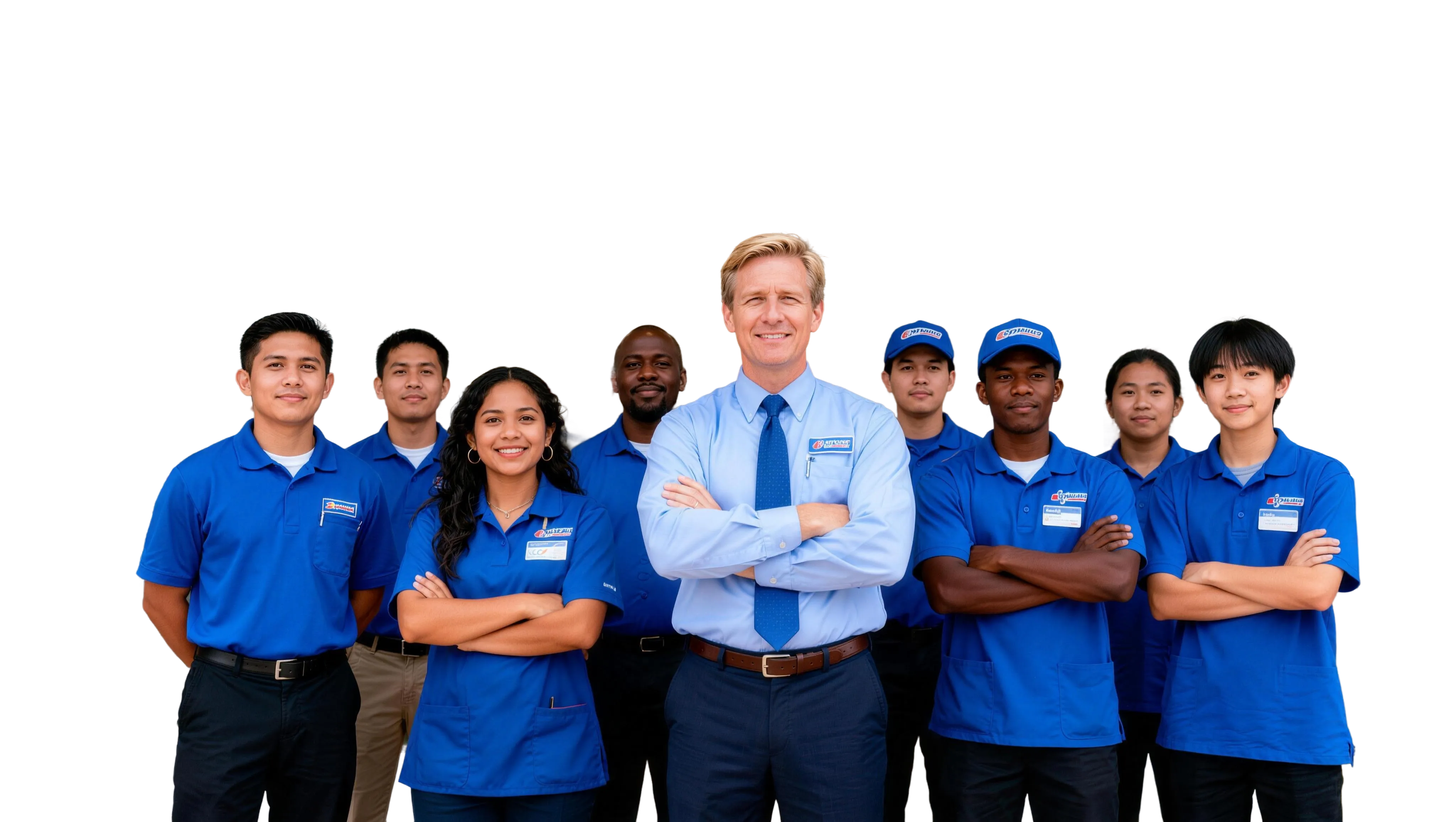 ShiftFlow team members standing together