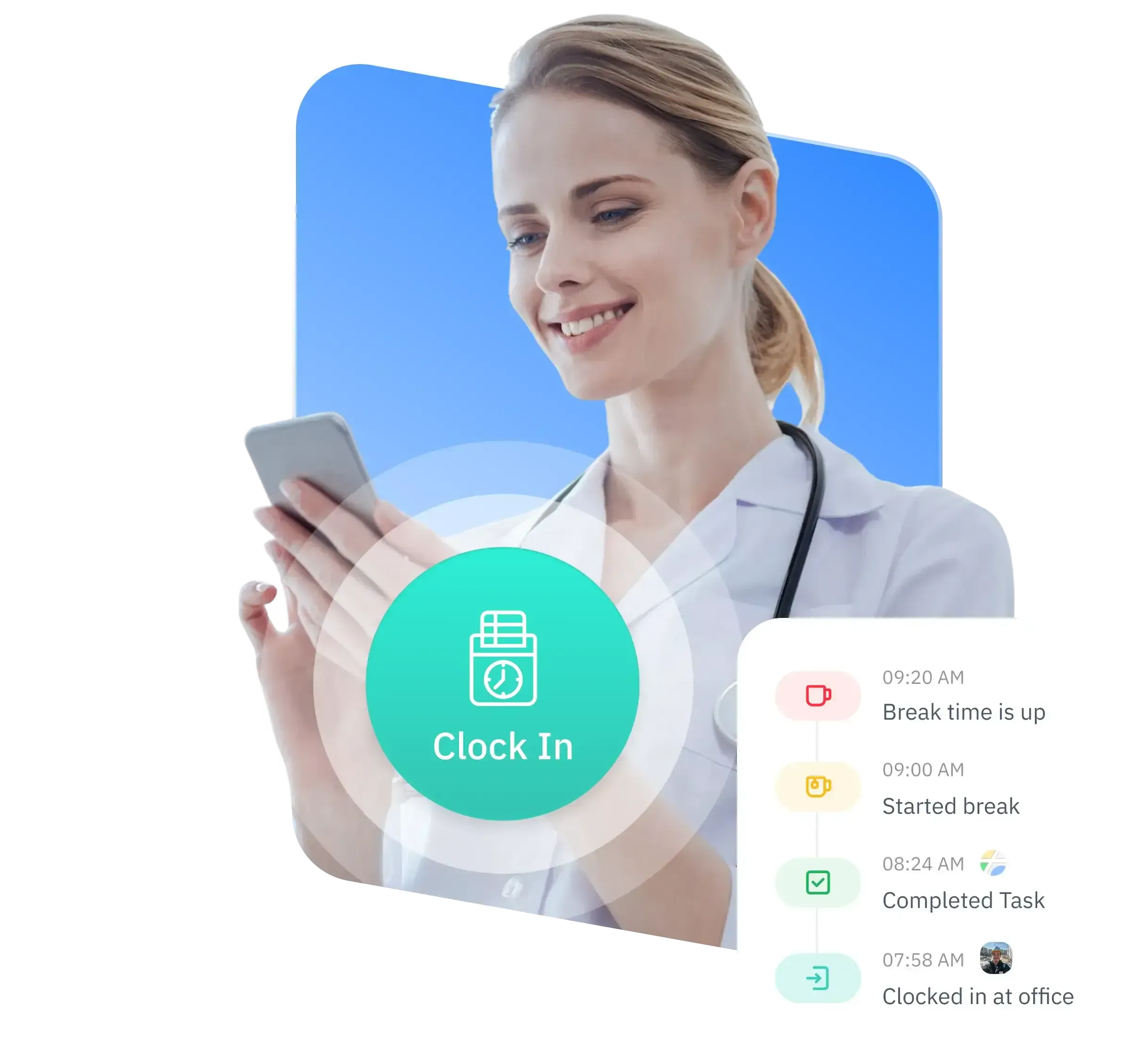 Manage clinical staff shift coverage