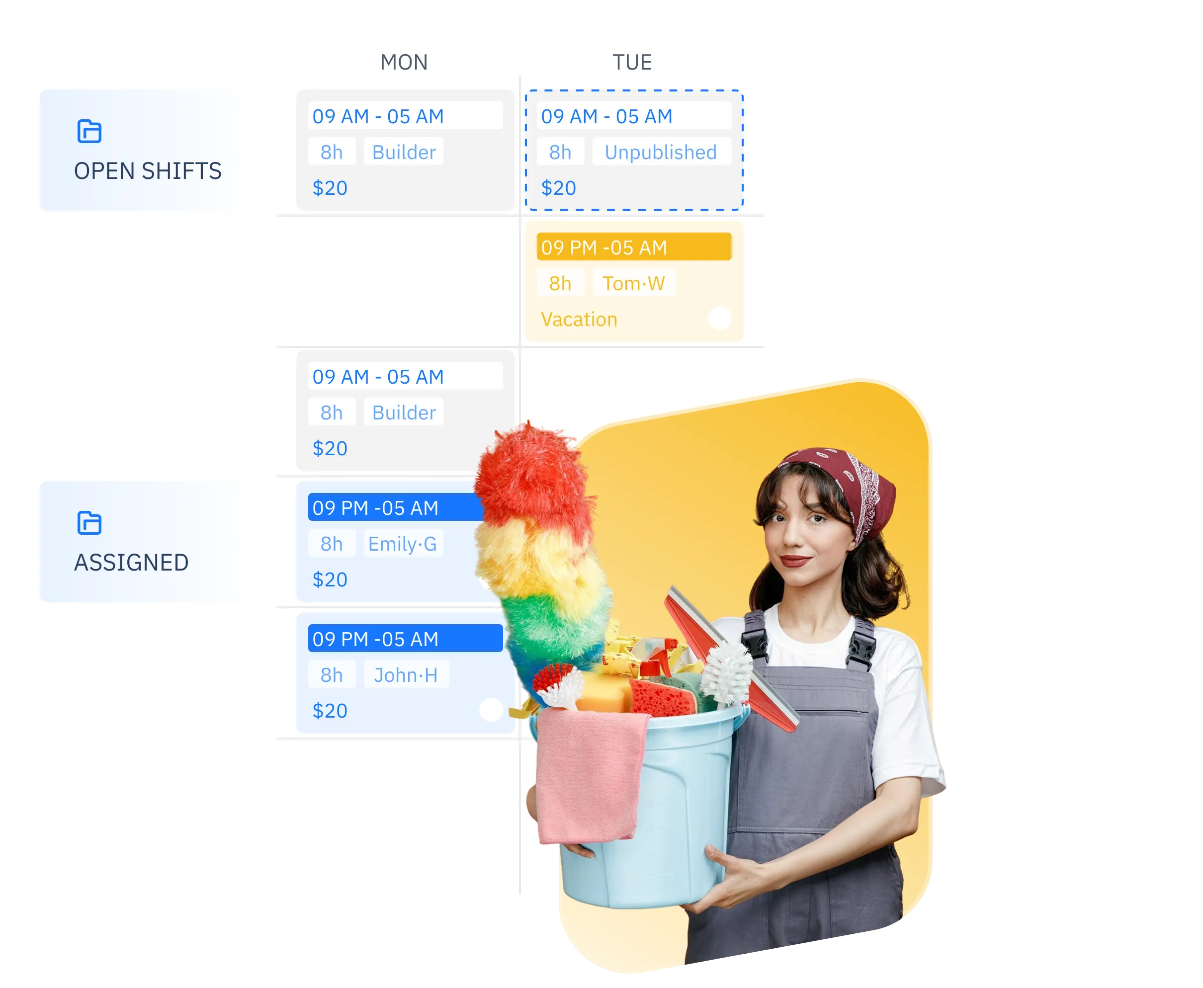 Theo dõi giờ nhân công theo hợp đồng