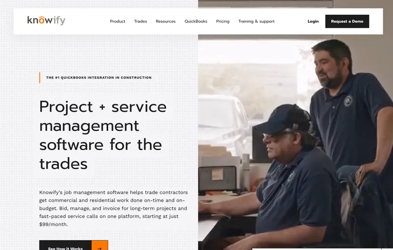 Knowify time tracking software for electrical contractors