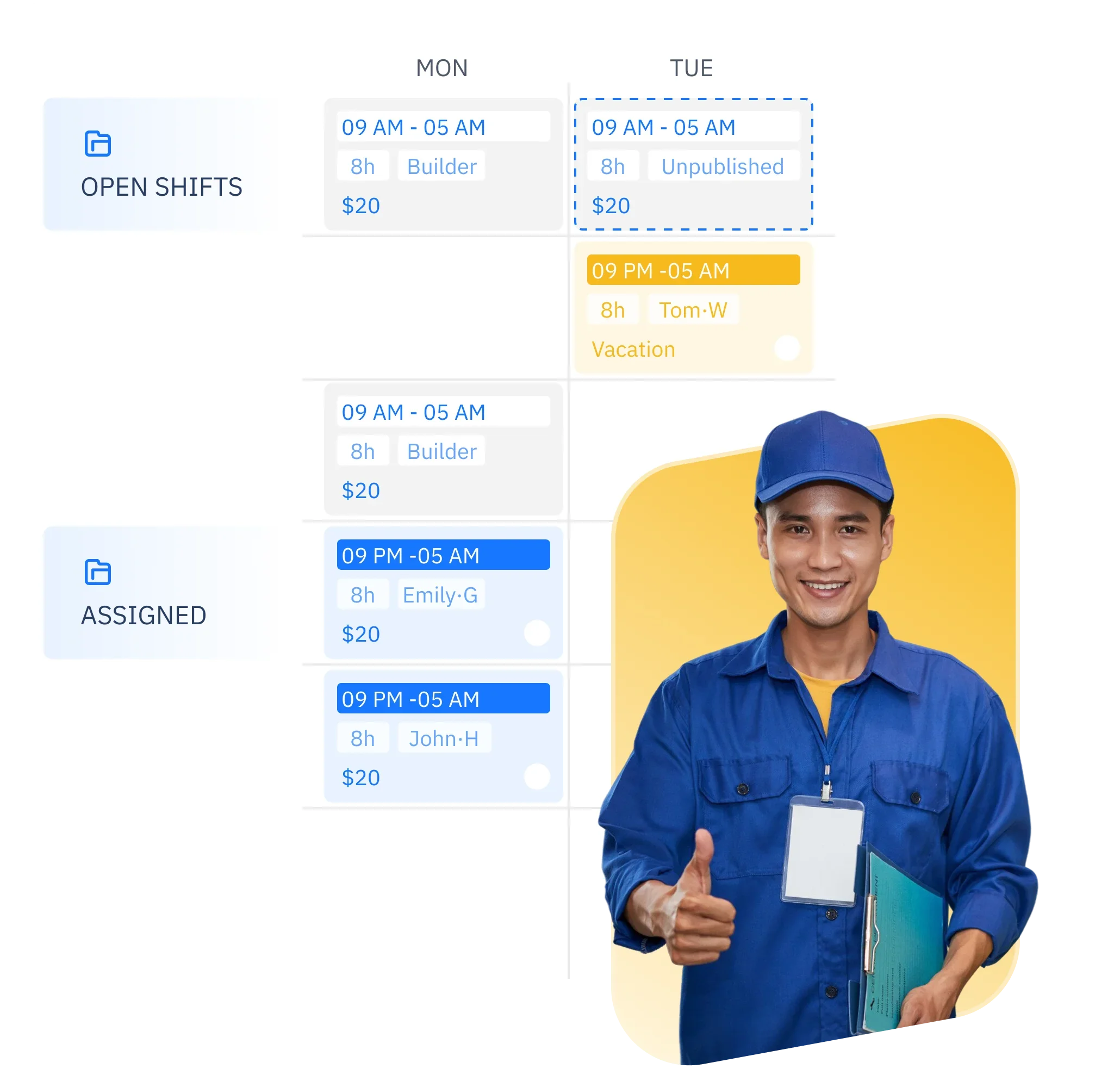 Track labor by job and project