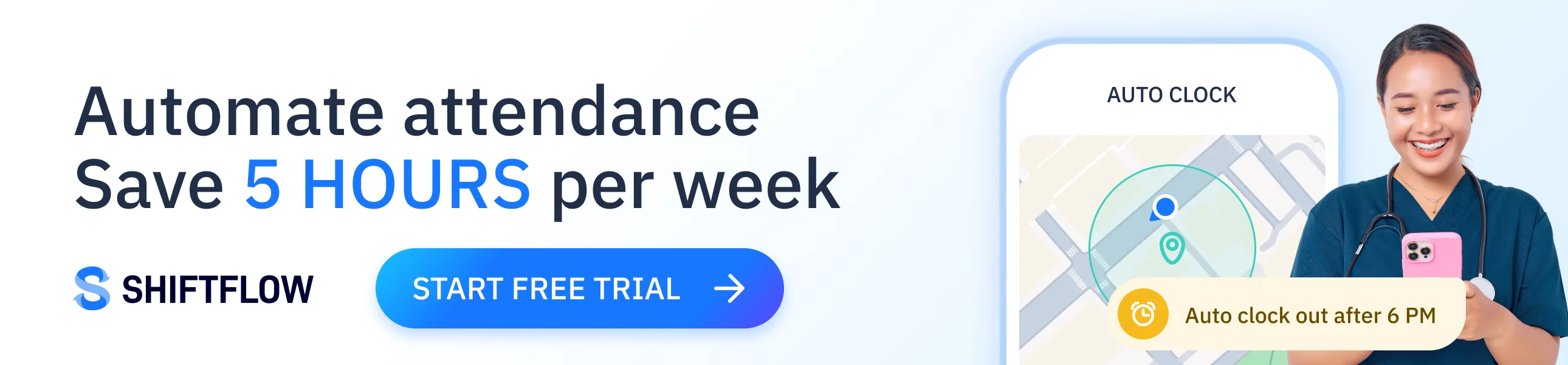 Sign up for ShiftFlow - Start your free trial