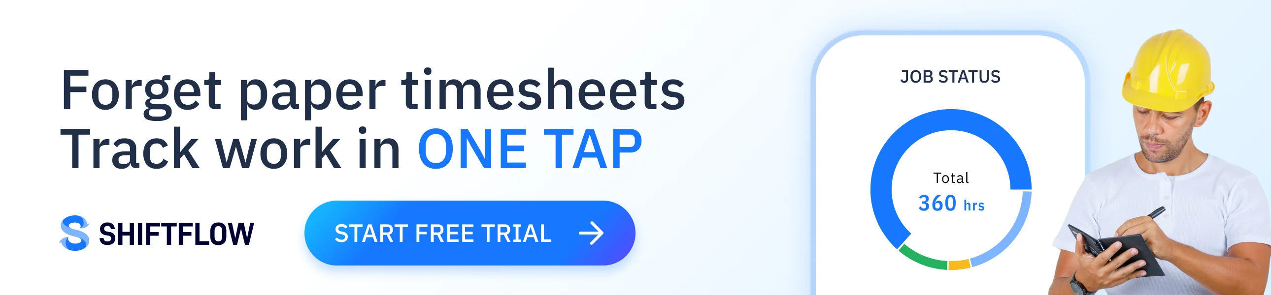 Sign up for ShiftFlow - Start your free trial